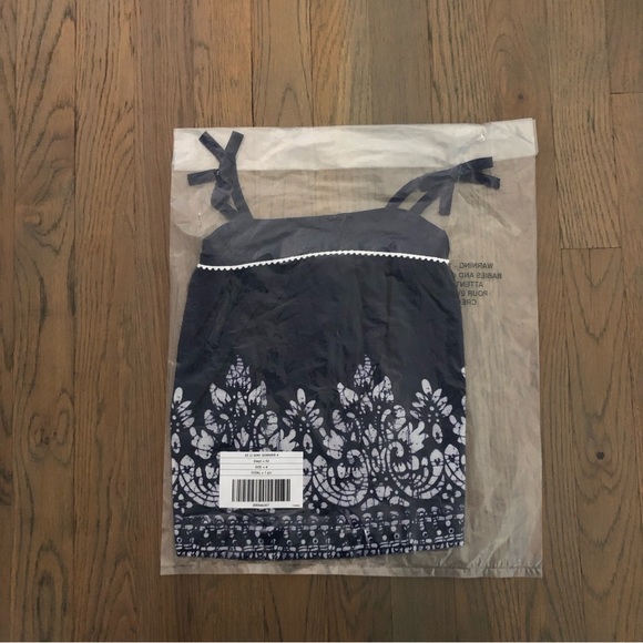 Janie and Jack BORDER PRINT TANK TOP- 4 - Picture 4 of 12